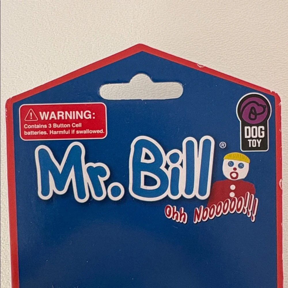 NWT Mr. Bill SNL Ohh Noooooo!!! Talking Dog Toy Novelty, Pet, Gift Approx. 10
